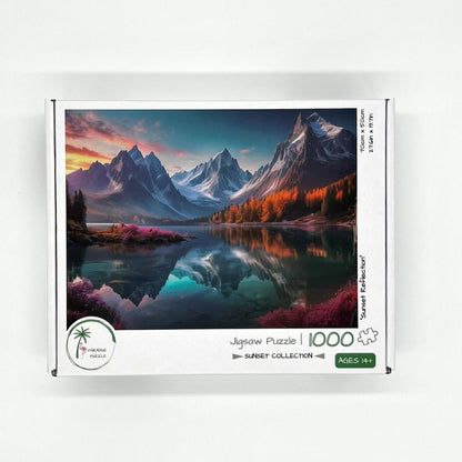 Sunset Reflection, 1000 Pieces image 1