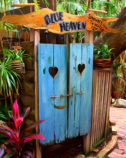 Shower at Blue Heaven,  120 Pieces image 1