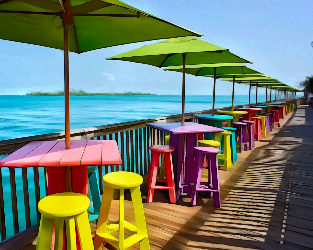 Sunset Pier Key West, 120 Pieces image 1