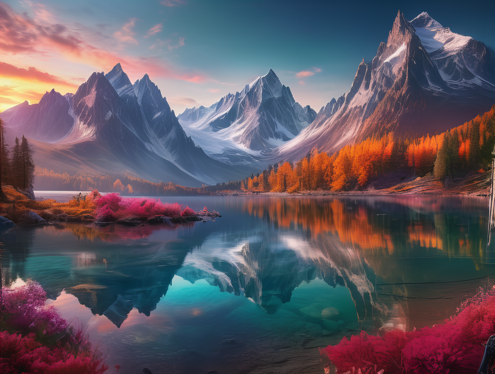 Sunset Reflection, 1000 Pieces image 2